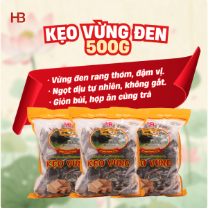 Kẹo vừng đen Hiền Bao 500g chính hãng đặc sản Đường Lâm